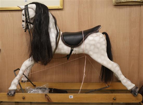 A rocking horse (no base), H.85cm